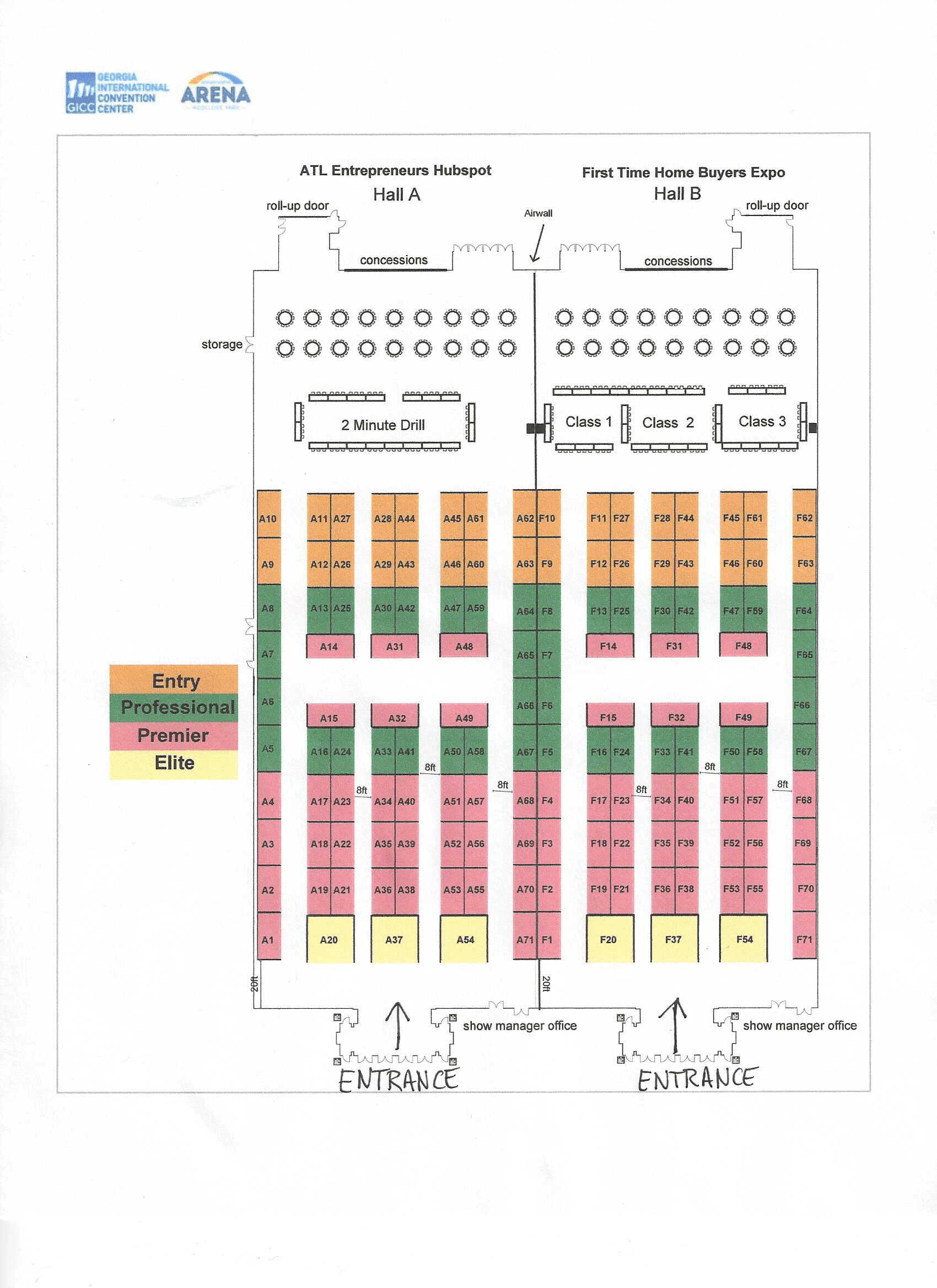 Expo Floor Layout